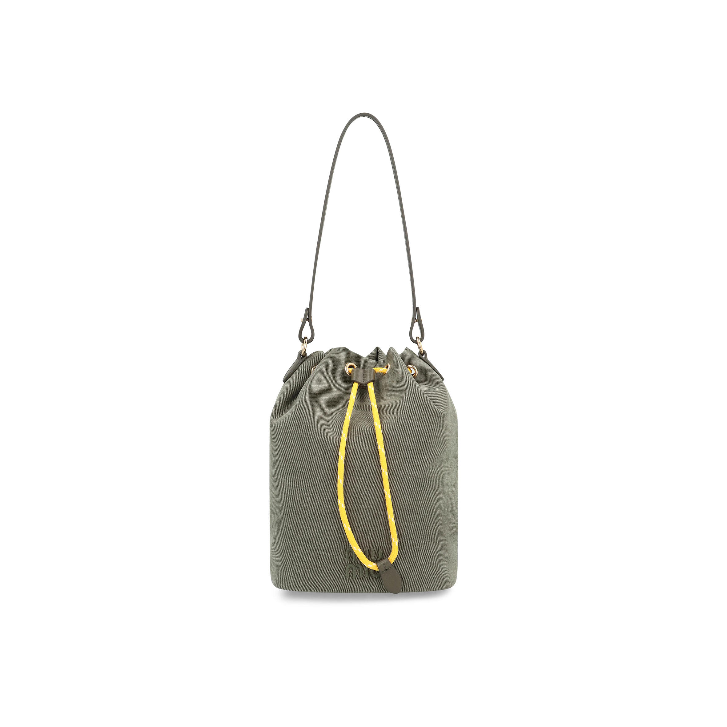 MIU MIU GABARDINE POUCH 5NR038 (22.5*16*10.5cm)